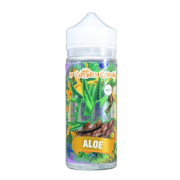 Жидкость Cotton Candy ЁLKA ALOE (Хвоя С Мятой И Алоэ) (120 мл, 0 мг/мл) в Казани