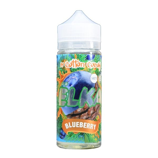 Жидкость Cotton Candy ЁLKA BLUEBERRY (Хвоя С Мятой И Черникой) (120 мл, 0 мг/мл) в Казани