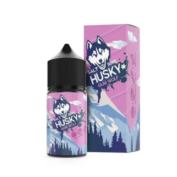 Жидкость Husky salt Malaysian series Gum wolf (Жвачка холодок арбуз) (30 мл, 20 мг/мл) в Казани