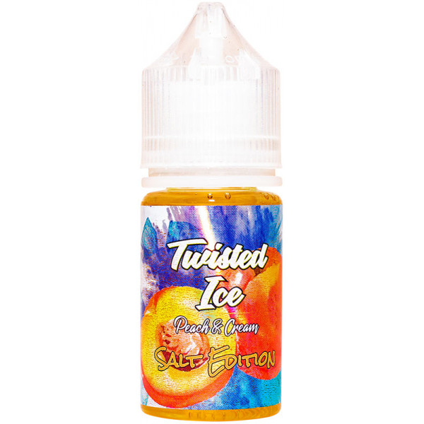 Жидкость Twisted Ice Salt Peach&Cream (Персиково Сливочный Щербет) (30 мл, 20 мг/мл) в Казани