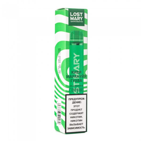 Lost Mary Kiwi Passion Fruit Guava Киви Маракуйя Гуава, 1500 тяг в Казани