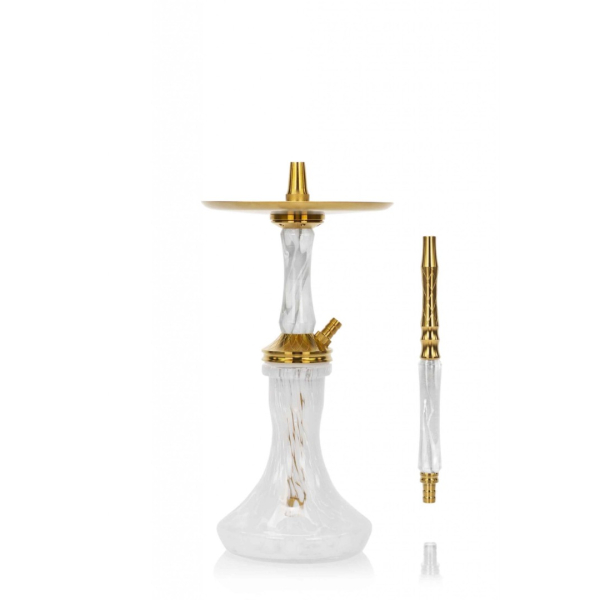 Кальян Ocean Hookah Kaif Small 2 (золотой,белый, 53 см) в Казани