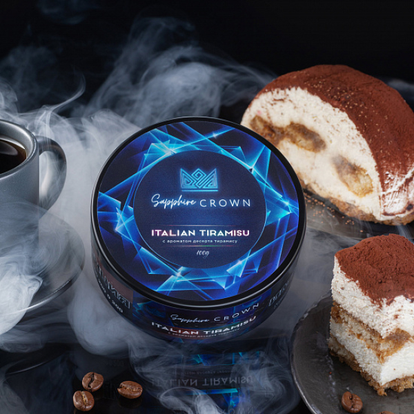 Табак Sapphire Crown Italian Tiramisu (Сливочный крем бисквит) 100 гр в Казани