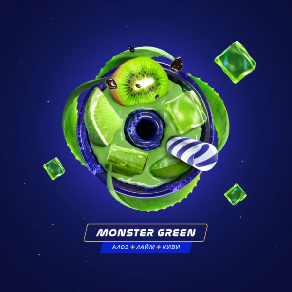 Паста Space Smoke LIGHT Mix Monster  Green (Зеленый Монстр) 30 гр в Казани