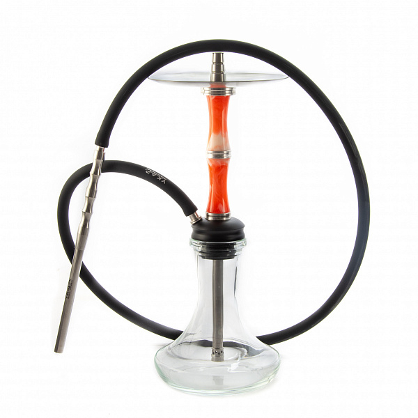 Кальян Y.K.A.P. Mini STR Pro M3 (Оранжевый,Белый, 39 см) в Казани
