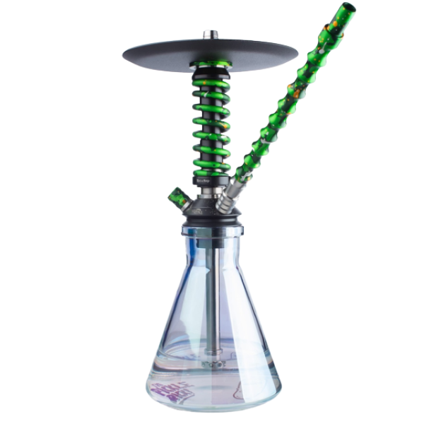Кальян Mamay Customs Coilovers Micro Rick And Morty (Зелёный, 30 см) в Казани