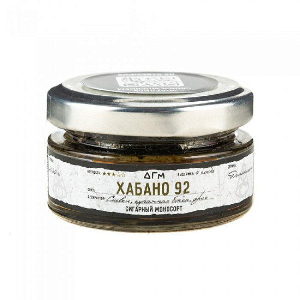 Табак Dogma Хабано 92 Сливки Купажная Бочка Орех 20 грамм в Казани