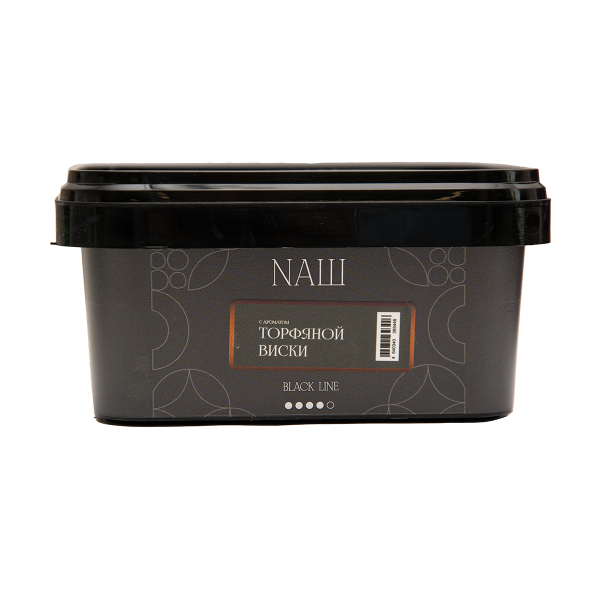 Табак NАШ Black Торфяной Виски 200 грамм в Казани