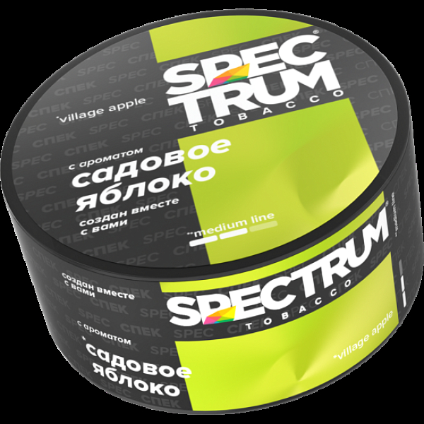 Табак Spectrum Medium Line Village Apple 25 грамм в Казани