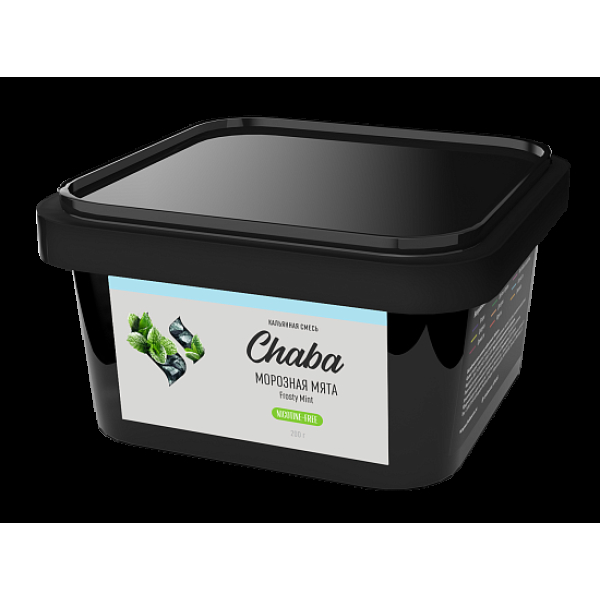 Безникотиновая смесь Chaba Frosty Mint Морозная Мята 200 грамм в Казани