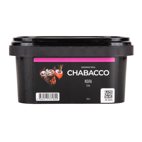 Бестабачная смесь Chabacco Medium Cola 200 грамм в Казани