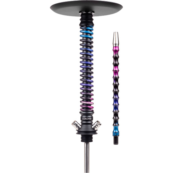 Кальян Mamay Customs Coilover Big Anod Черный Мат Dark Space в Казани