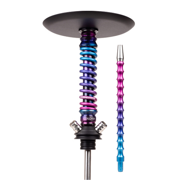 Кальян Mamay Customs Coilovers Mini Special Anod Dark Space Blue Space в Казани