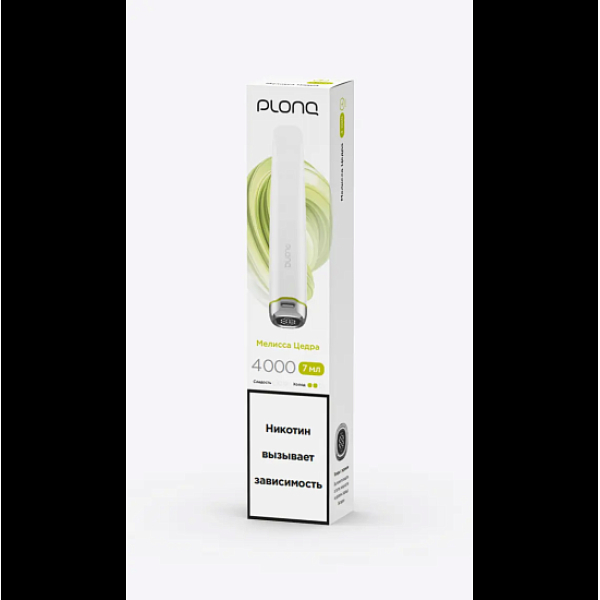 Электронка Plonq Plus Pro 4000 Мелиcса Цедра 4000 затяжек в Казани