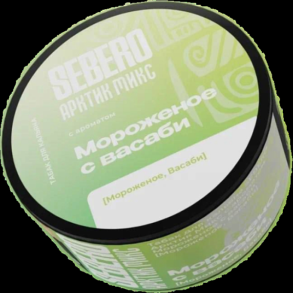 Табак Sebero Арктик Микс Мороженое С Васаби 100 грамм в Казани