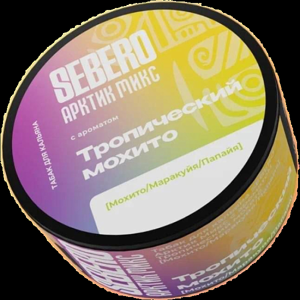 Табак Sebero Арктик Микс Тропический Мохито Мохито Маракуйя Папайя 100 грамм в Казани