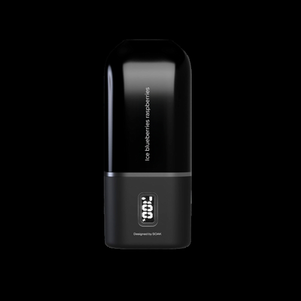 Электронка Soak 13 Ice Blueberries Raspberries Ледяная Черника Малина 13000 затяжек в Казани