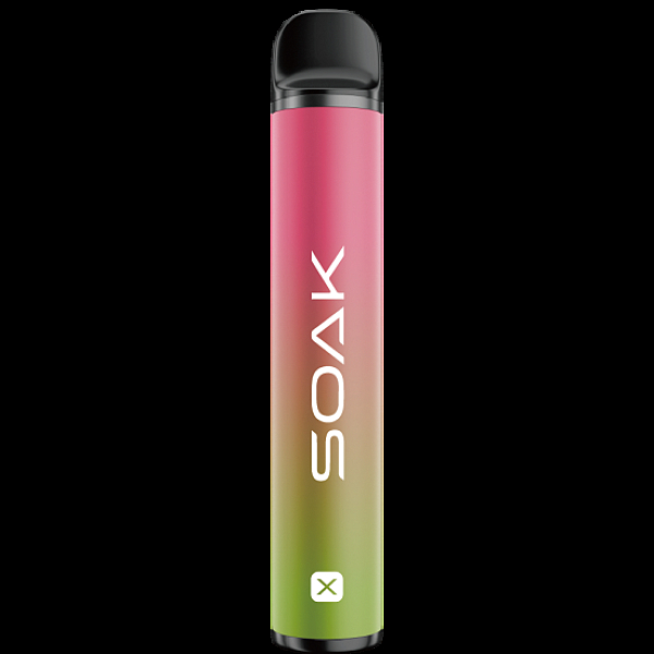 Электронка Soak X Raspberry Soda Малиновая Газировка 2200 затяжек в Казани
